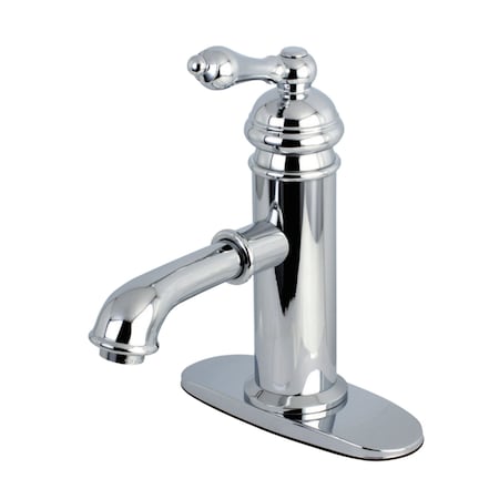 Kingston Brass KS7411ACL American Classic Single-Handle Bathroom Faucet, Polished Chrm KS7411ACL